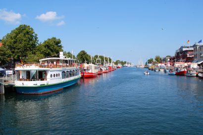 Alter Strom von Warnemünde